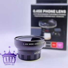 تصویر لنز موبایل فون لنز 