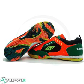 تصویر کفش فوتسال آمبرو Umbro Orange Green 