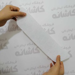 تصویر حالت گیر روسری سفید 