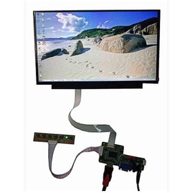 تصویر درایوربرد تصویریEDP با ورودی HDMI,VGA مخصوص پنل 30پین - eDP HDMI VGA Audio LCD Controller Board 