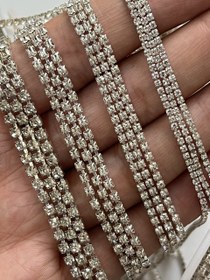 تصویر نگین متری نقره ای 