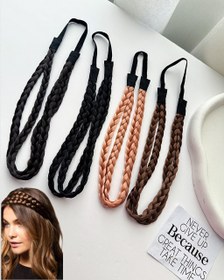 تصویر هدبند گیس دو لاین 