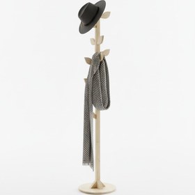 تصویر چوب لباسی برگی 