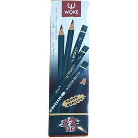 تصویر مداد وک ( 12 عددی ) woke pencil