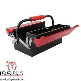 تصویر جعبه ابزار فلزی 30 سانت 2 طبقه آروا مدل 4702 ARVA 4702 tool box