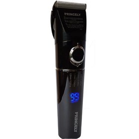 تصویر ماشین اصلاح دیجیتال با پایه شارژ مدل SA470/1B پرنسلی Princely SA470 1B Hair Trimmer