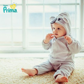 تصویر پوشک بچه پریما Prima سفیدسایز5 40 عددی ا pampers prima gold pampers prima gold