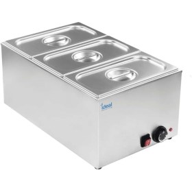 تصویر هات بنماری سه لگن 1/3 استار bain-marie 1/3 star