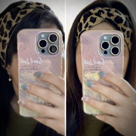 تصویر هدبند زنانه بافت پلنگی 