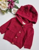 تصویر سویشرت بافت نوزادی برند لوپیلو - ۰تا۲ماه / زرشکی 