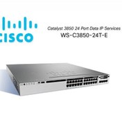 تصویر سوییچ سیسکو WS-C3850-24T-E Cisco Catalyst 3850 24 Port Data IP Services