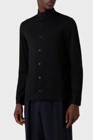 تصویر پیراهن آستین بلند تک رنگ مردانه Emporio Armani | H41F37 01C05 999 
