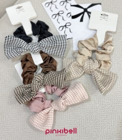 تصویر اسکرانچی پاپیونی پیچازی 