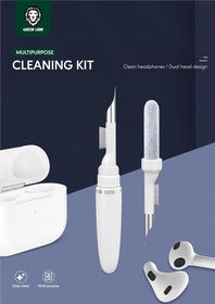 تصویر ست پاک کننده گرین Lion Multipurpose Cleaning Kit مناسب برای هدفون بادز ا Lion Multipurpose Cleaning Kit Lion Multipurpose Cleaning Kit