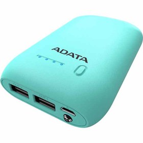 تصویر شارژر همراه ای دیتا مدل P10050 ظرفیت 10050 میلی آمپر ساعت ا Adata P10050 10050mAh Power Bank Adata P10050 10050mAh Power Bank