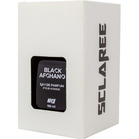 تصویر ادکلن مردانه نایس شیشه مکعبی بلک افغان مدل Nice Black Afgan حجم 100 میلی لیتر Nice Black Afghan Perfume 100 ml