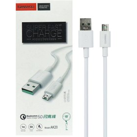 تصویر کابل شارژر microUSB ترانیو مدل AK20 TRANYOO AK20 Cable microUSB