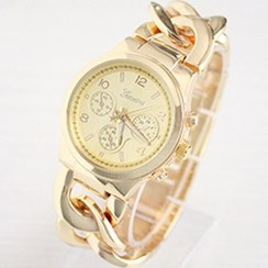 تصویر ساعت مچی زنانه طرح مایکل کورس جنوا Gold01 GENEVA WATCH WOMEN