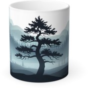 تصویر ماگ حرارتی "جنگل مه‌آلود" کد: 2003 