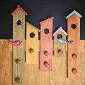 تصویر چوب لباسی مینیمال دلسی وود 