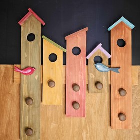 تصویر چوب لباسی مینیمال دلسی وود 