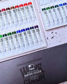 تصویر آبرنگ‌ ۴۸ رنگ‌ شین هان 