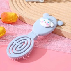 تصویر شانه و آینه کیفی فانتزی - پینترستی - سبز 