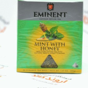 تصویر چای سیاه کیسه ای امیننت Eminent مدل Mint & Honey 