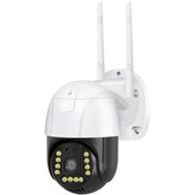 تصویر دوربین 3مگاپیکسل چرخشی سیم کارتی دید در شب رنگی V380 4g Sim Card IP Camera Outdoor Ptz CCTV