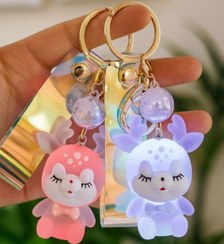 تصویر جاکلیدی عروسکی چراغ دار 