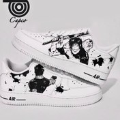 تصویر کفش AF1 طرح مانگای جوجوتسو کایسن (توجی فوشیگورو) 