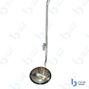 تصویر آینه بازرسی زیر خودرو چرخ‌دار 