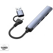 تصویر هاب usb3 چهارپورت USB-C LDNIO مدل DS-64C 