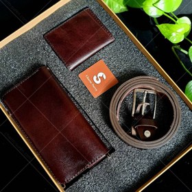 تصویر ست گاوی قهوه ای 