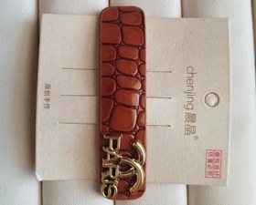 تصویر گل سر تق تقی طرح پوست ماری PARIS کد 48 