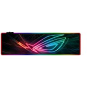 تصویر ماوس پد گیمینگ RGB ایسوس مدل نئون ابعاد 40*90 سانتی متر ASUS RGB GAMING MOUSE PAD NEON 40*90 CM