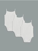 تصویر بادی نوزادی دخترانه ال سی وایکیکی بند دار راسته | LC Waikiki 5S3LBDS5G447__R9J 