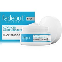 تصویر کرم شب روشن‌کننده پیشرفته ۷۵ میلی‌لیتر برند fadeout Advance Whitening Night Cream 75ml