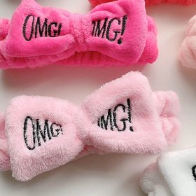 تصویر هدبند حوله ای 