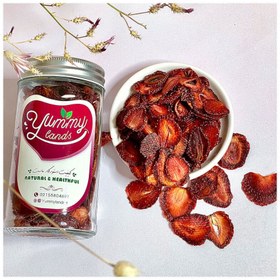 تصویر توت فرنگی خشک 