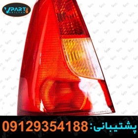 تصویر چراغ خطرعقب ال90 ایساکو/سایپا (عمده) 