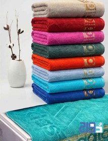 تصویر حوله حمامی آدیداس سایز ۹۰ * ۱۵۰ 