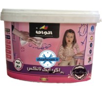 تصویر رنگ اکریلیک الوان سطل ۱۲ کیلویی نیمه براق 