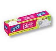 تصویر کيسه زباله بنددار بزرگ (رولی – جعبه ای) کيسه زباله بنددار بزرگ (رولی – جعبه ای) لندی