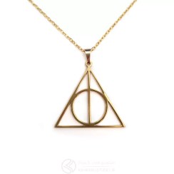 تصویر گردنبند Harry Potter Deathly Hallows 