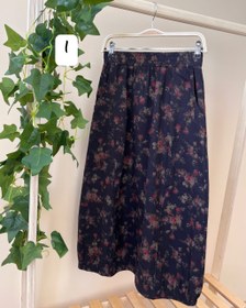 تصویر دامن لینن 