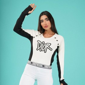 تصویر دورس کمرکش DIOR مدل 3184 رنگ سفید 