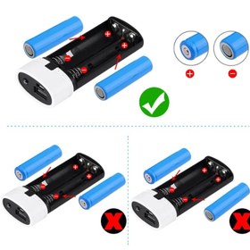 تصویر کیس پاوربانک 5600mAh با ورودی Micro USB دارای خروجی 5V-1A USB 