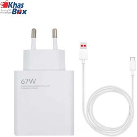 تصویر آداپتور توربو شیائومی Redmi Note 12 Pro Adaptor Super Fast Charger Xiaomi Redmi Note 12 Pro (67w)