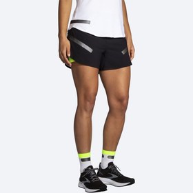 تصویر شورت ورزشی زنانه بروکس مدل Brooks Women's Carbonite 4" 2-in-1 Short 